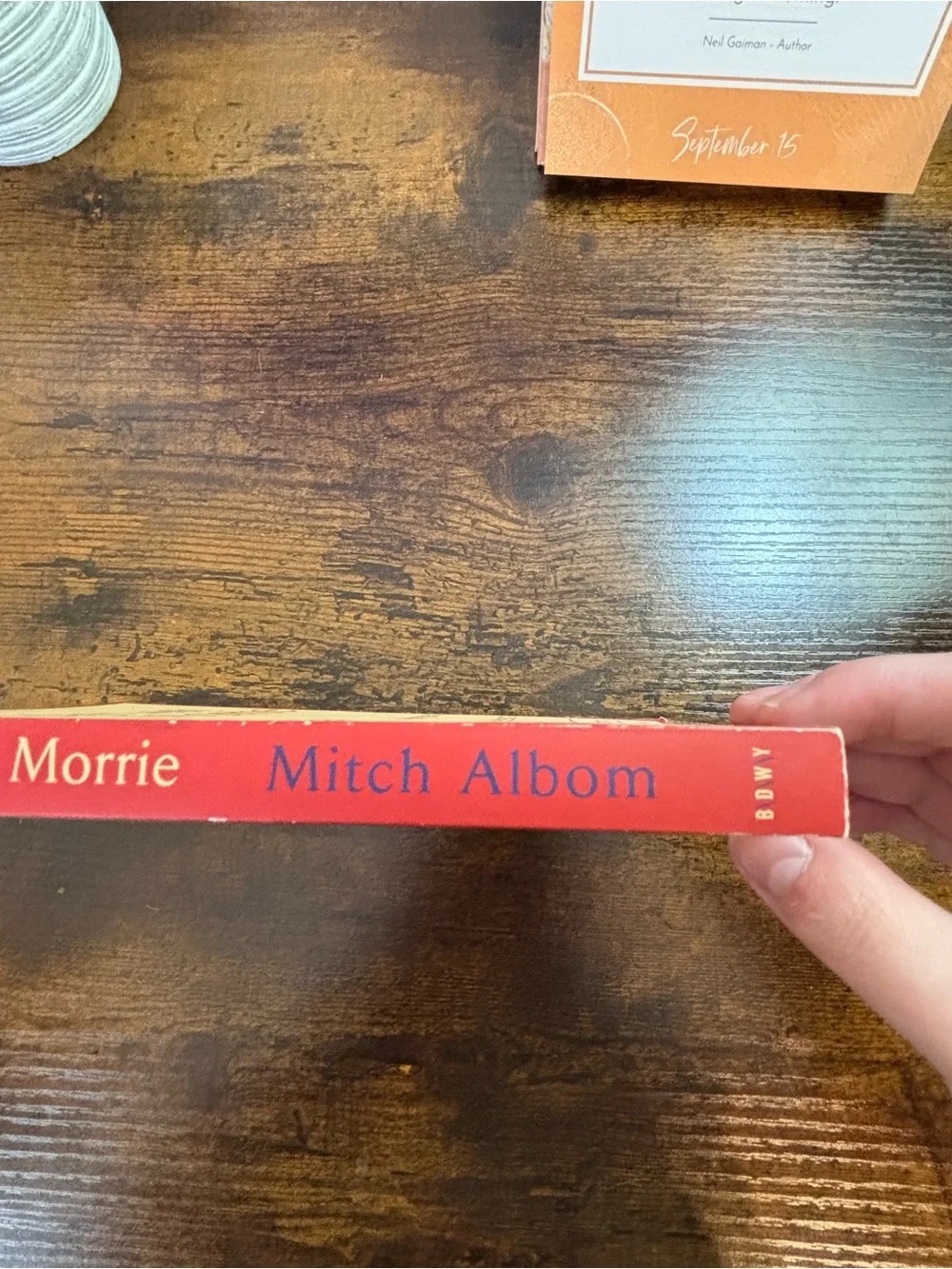 Tuesdays with Morrie